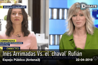 In&eacute;s Arrimadas destroza otra vez al 'chaval' Rufi&aacute;n