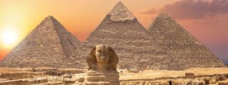 La Esfigne y las Pirámides de Egipto