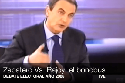 Debates hist&oacute;ricos: 'la grandeza' de Rajoy con el bonob&uacute;s de Zapatero