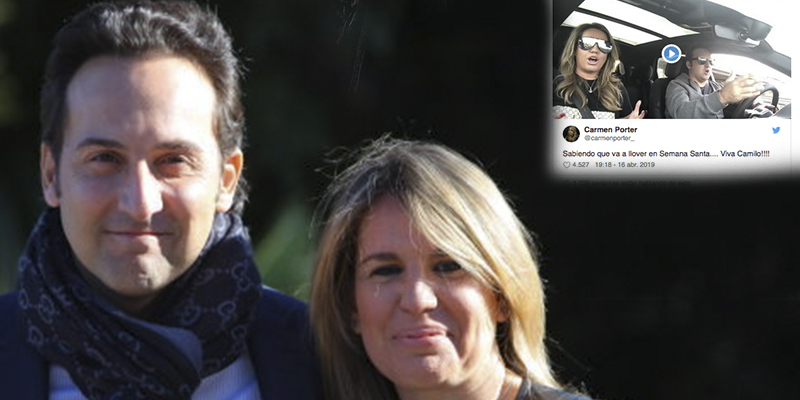 Carmen Porter e Iker Jiménez la lían con este tuit