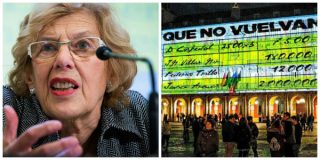 Antes se pilla a una Carmena que a un cojo: la alcaldesa conocía la polémica proyección en la Plaza Mayor