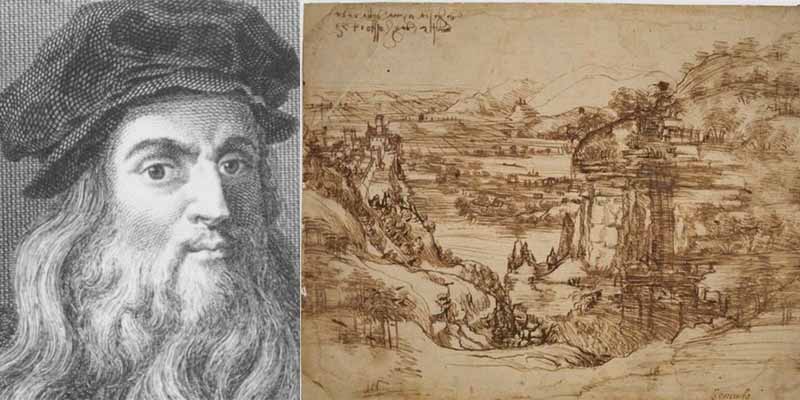 Esta es la obra que demuestra que Leonardo Da Vinci era ambidiestro