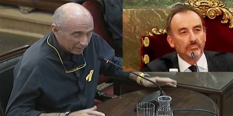 El 'toque' del juez Marchena a Llu&iacute;s Llach tras su protesta como 'homosexual independentista'