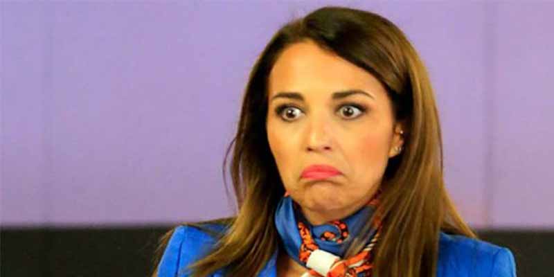 As&iacute; de plana era Paula Echevarr&iacute;a en bikini antes de operarse