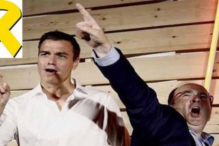 El 'bail&oacute;n' Iceta desmonta al levantisco S&aacute;nchez y su farsa de aplicar el 155 en Catalu&ntilde;a desmarc&aacute;ndose de la moci&oacute;n de censura a Quim Torra