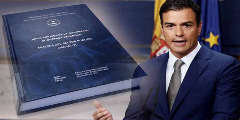 Resucita la tesis 'cum fraude' de Pedro Sánchez para amargarle la vida al atribulado líder del PSOE