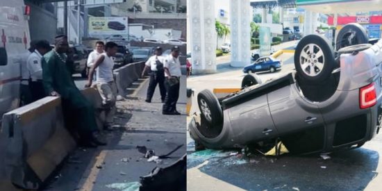 El pr&iacute;ncipe de Camer&uacute;n destroza su auto en un accidente en Acapulco