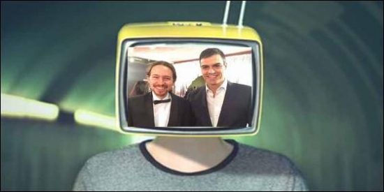 La TVE 'sovi&eacute;tica' hace campa&ntilde;a por Pedro S&aacute;nchez en plena jornada de reflexi&oacute;n