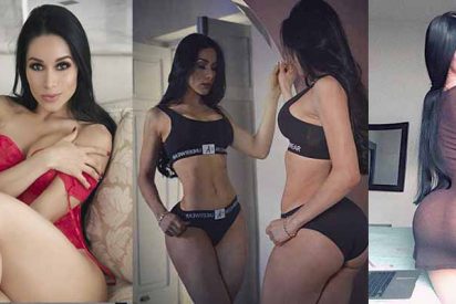 La sexy Yuliett Torres se baja el shortcito para promocionar un refresco