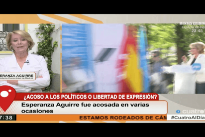 La asquerosa encerrona que le prepar&oacute; Carme Chaparro a Esperanza Aguirre y de la que sale escaldada