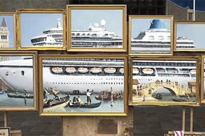 VENICE IN OIL, la nueva (y fugaz) aparici&oacute;n de BANKSY
