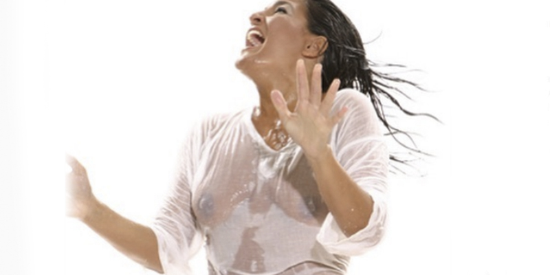 &iquest;Pero esto qu&eacute; es?: A&iacute;da N&iacute;zar desnuda y mojadita en Instagram