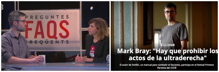 Buenafuente da cancha en la TV3 a un desconocido historiador que quiere prohibir los actos de VOX y les llama 'nazis de corbata'