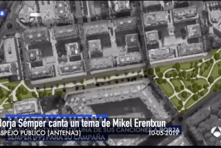 Borja S&eacute;mper ha perdido el norte y se pone a cantar para su campa&ntilde;a electoral...