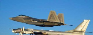 Aviones de combate de EEUU interceptaron a dos cazas y a cuatro bombarderos rusos en Alaska