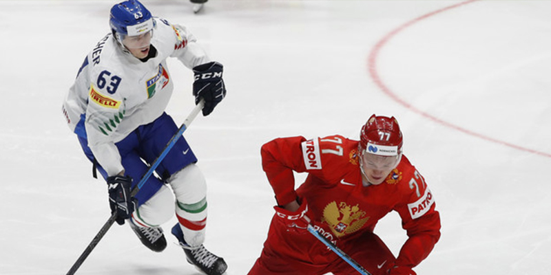 La selecci&oacute;n de hockey de Rusia le mete una paliza hist&oacute;rica a Italia: 10:0