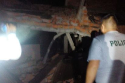 As&iacute; intentan escapar estos delincuentes de una comisar&iacute;a durante el fuerte sismo en Per&uacute;