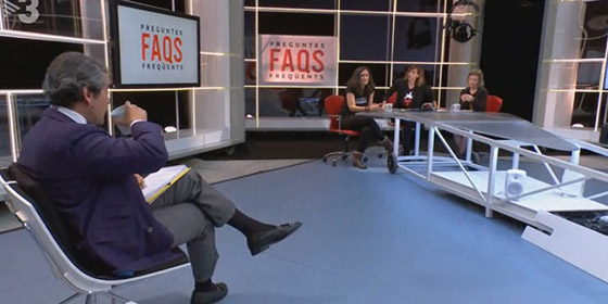 As&iacute; de vomitiva es la golpista TV3: dos activistas de izquierdas evitan rechazar la violencia si es contra la derecha