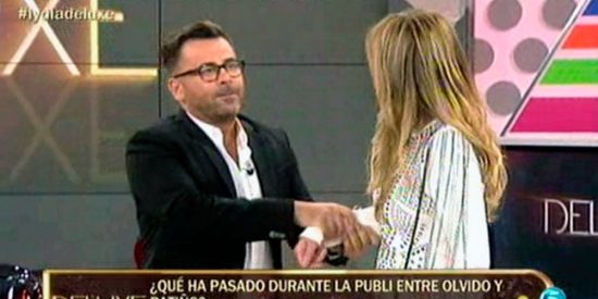 Jorge Javier Vázquez ya mostró sus malos modos con Olvido Hormigos