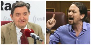 Losantos sobre el 'caso Dina': "Pobre Iglesias, &iexcl;qu&eacute; dura su tarea de macho protector de damiselas tontuelas!"