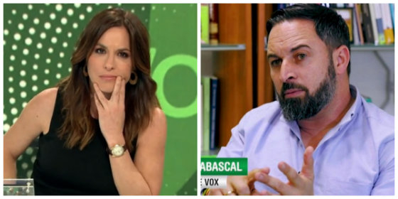El odio y el delirio de Mamen Mendizábal contra Vox le llevan exigir a Santiago Abascal que se aleje del Congreso de los Diputados
