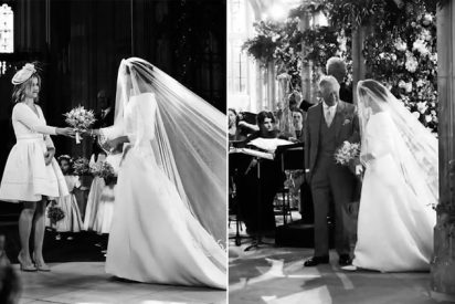 Fotos: Las im&aacute;genes in&eacute;ditas de la boda de Meghan Markle y el pr&iacute;ncipe Harry