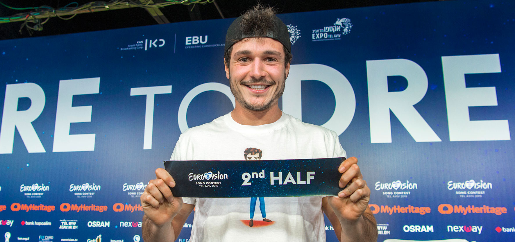 La suerte le sonríe a Miki, representante de España en el Festival de Eurovisión de Tel Aviv