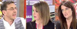Chaparro, definitivamente se te ha ido el programa de las manos: Cuesta defiende a Segu&iacute; de la insoportable falocracia de Monedero: "&iexcl;Eres un machista insoportable!"