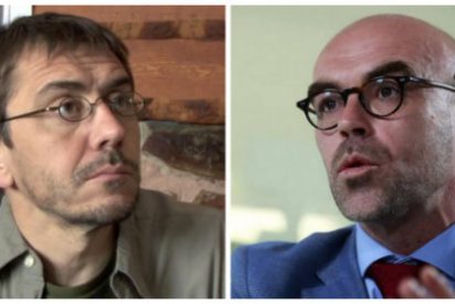 El avinagrado Monedero suelta todo su veneno contra Buxad&eacute; (Vox): "Le huele el aliento a co&ntilde;ac Soberano"