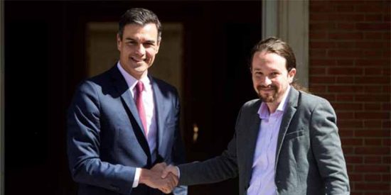 El caramelo envenenado que S&aacute;nchez le puso a Iglesias en la boca: dos ministerios de nueva creaci&oacute;n y la presidencia del Congreso