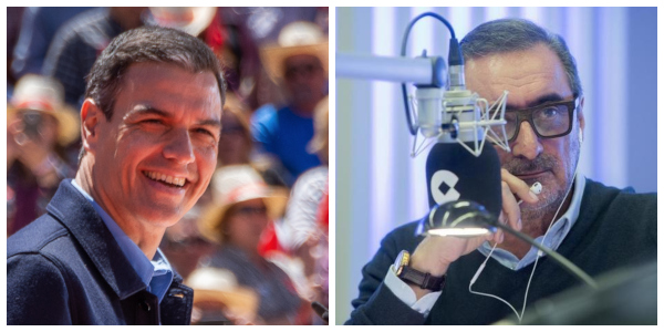 Herrera define sin medias tintas a S&aacute;nchez por sus gui&ntilde;os a Junqueras: "Es el sujeto m&aacute;s indeseable de la pol&iacute;tica espa&ntilde;ola"