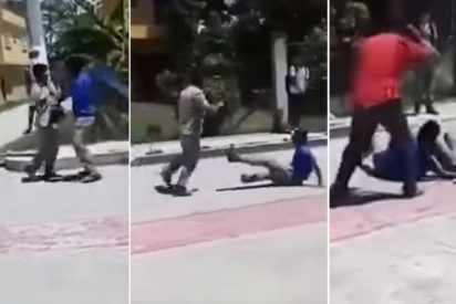 Un profesor rompe a "cinturonazos" una pelea entre dos alumnos