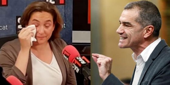 Toni Cant&oacute; le pinta la cara a la llorona de pega Ada Colau rescatando sus turbias amenazas contra la clase pol&iacute;tica