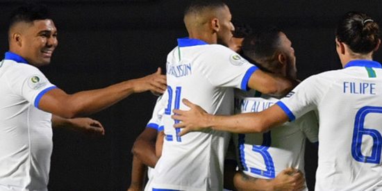 Brasil golea sin despeinarse los rizos por 3-0 a una d&eacute;bil Bolivia en su debut en la Copa Am&eacute;rica