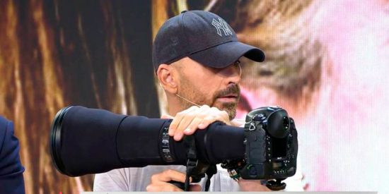 Diego Arrabal revienta la exclusiva de la boda de Belen Esteban haciendo m&aacute;s de 1700 fotos subido a una gr&uacute;a