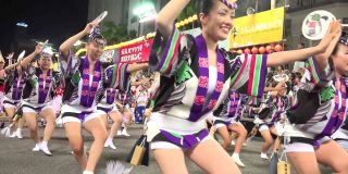 Awa Odori, el festival japon&eacute;s de los 100.000 bailarines