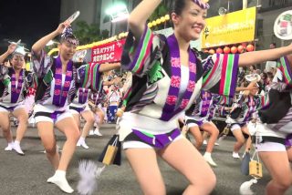 Awa Odori, el festival japon&eacute;s de los 100.000 bailarines