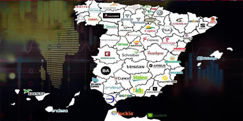Este es el mapa de las empresas que m&aacute;s pasta ganan en cada provincia de nuestro pa&iacute;s