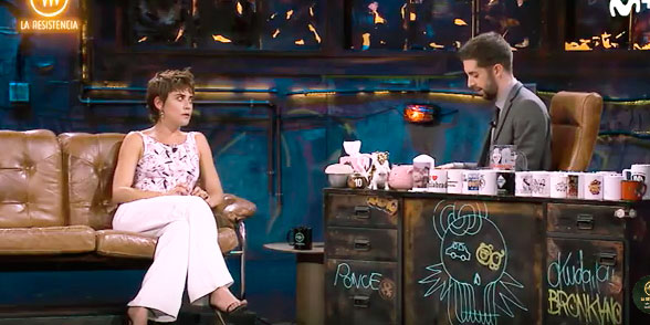 Mar&iacute;a Le&oacute;n no se corta ante las preguntas de Broncano sobre cuanto dinero tiene y cuantas veces lo 'hace'