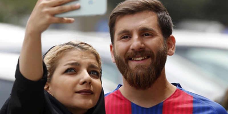 El l&iacute;o del 'Messi iran&iacute;' por culpa de las "noticias falsas" que lo acusan de tener relaciones sexuales con 23 mujeres