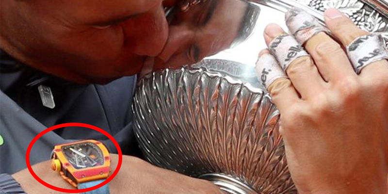 As&iacute; es el reloj que da suerte a Nadal y que cuesta casi 800.000 euros