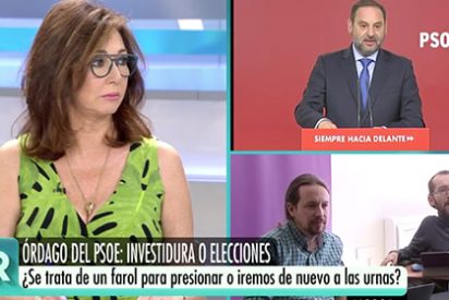 Ana Rosa Quintana tiene el mayor arranque de hartazgo contra el pedig&uuml;e&ntilde;o Iglesias: "&iexcl;Que le den un ministerio y nos deje en paz ya!"