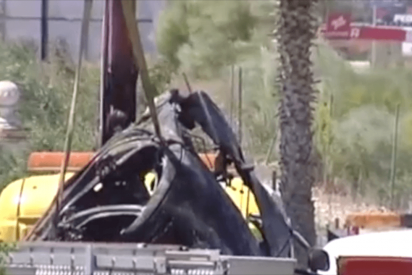 As&iacute; qued&oacute; el coche en el que iba Jos&eacute; Antonio Reyes