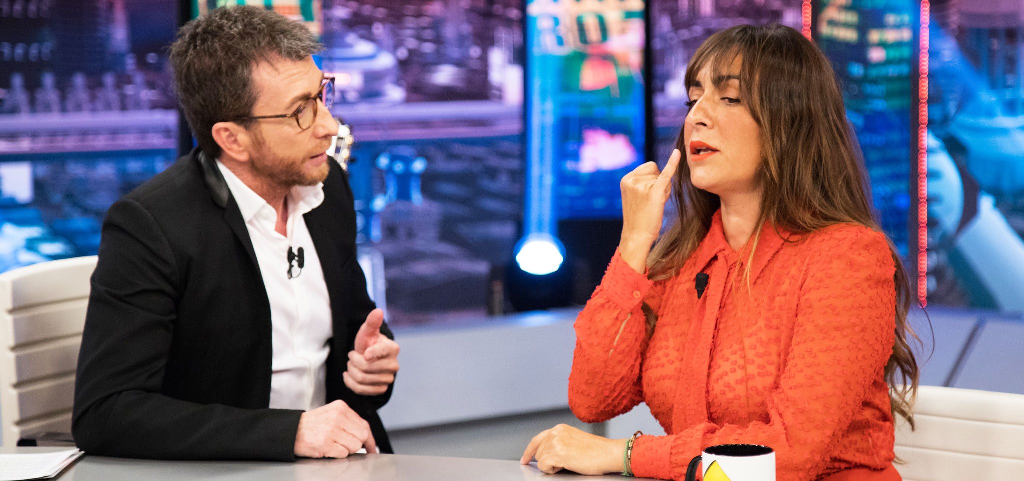 La actriz Candela Pe&ntilde;a le falta al respeto a Pablo Motos y el presentador le mete un corte &eacute;pico