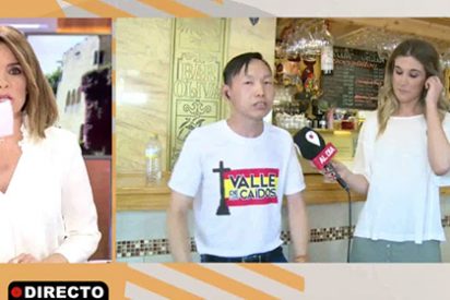 El empresario chino franquista consigue 'reventar' a Carme Chaparro, que acaba soltando una perla de lo m&aacute;s necia