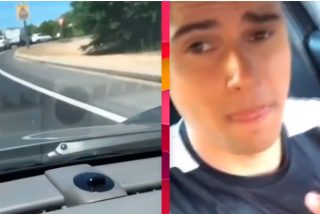 Makoke y su hijo Javier Tudela pillados cometiendo varias infracciones de tráfico