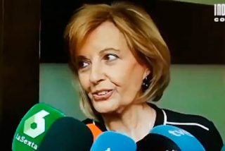 M&ordf; Teresa Campos se presenta en el velatorio de Chicho y env&iacute;a un mensaje subliminal a 'S&aacute;lvame'