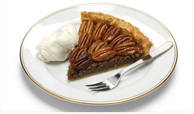 Pecan pie una porción