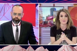 Carme Chaparro paga en directo los platos rotos del cabreo inmenso que lleva Risto Mejide con Mediaset por pasar de su chusco 'informe'