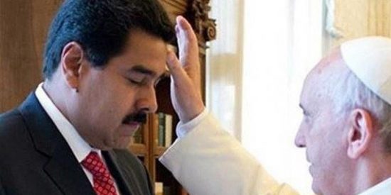 El papa Francisco equipara el régimen chavista con sus víctimas